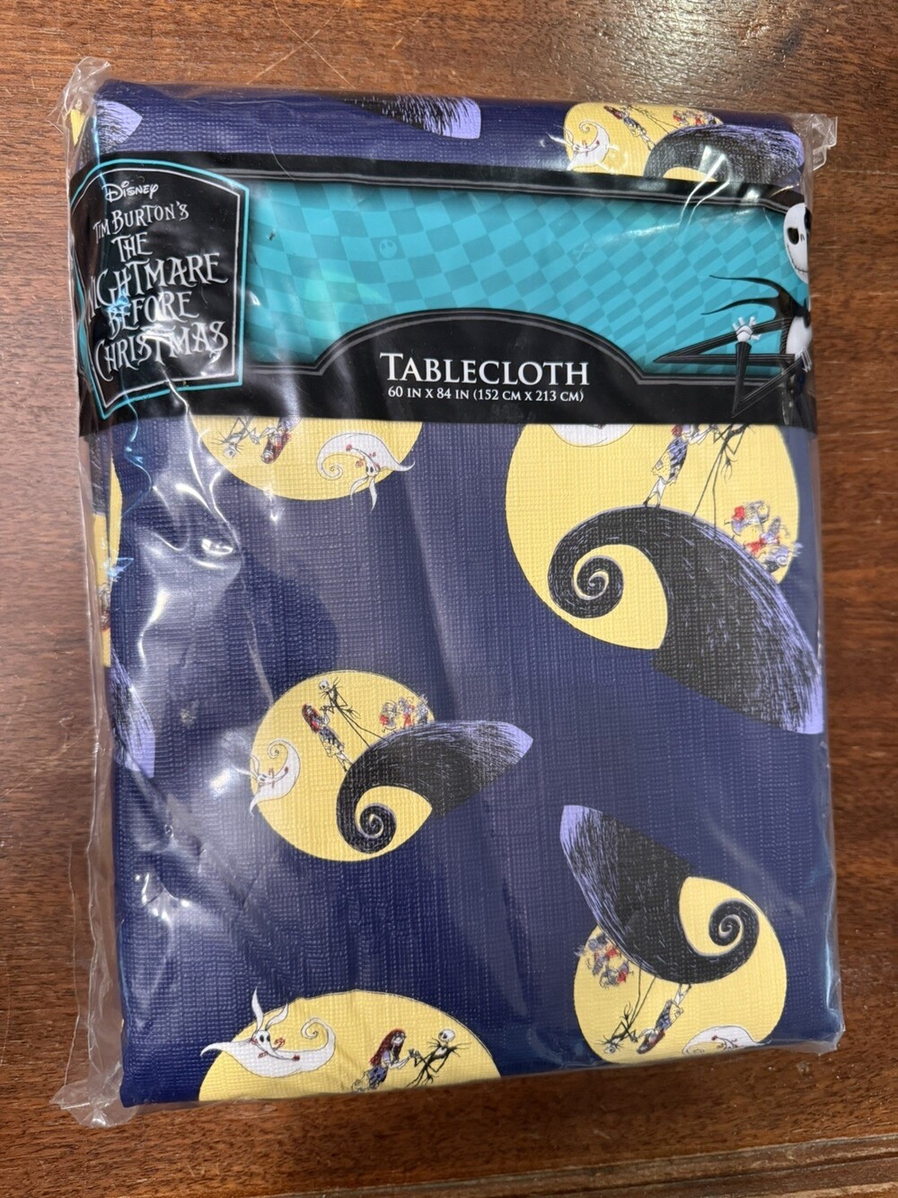 Home Decor Tablecloth Disneys Nightmare Before Christmas Jack Skellington 60”x84